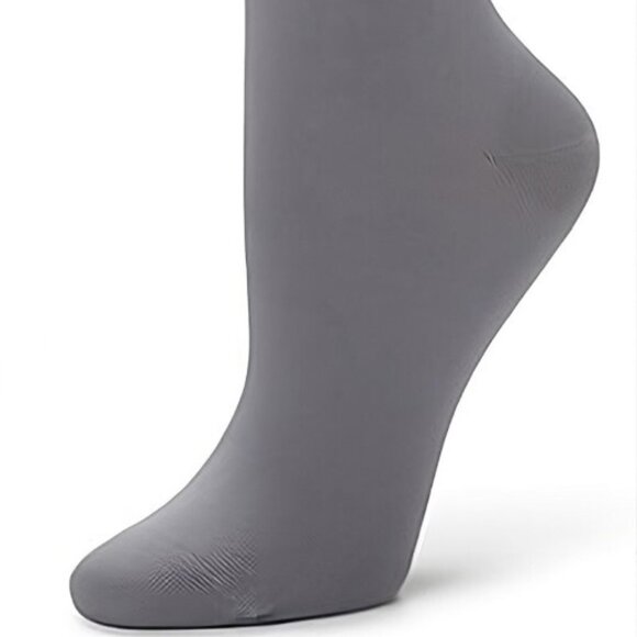🎄 NWT 🛍️ HOUSE OF HOLLAND Pretty Polly Women's Knee High Gray Socks One Size - Picture 3 of 3